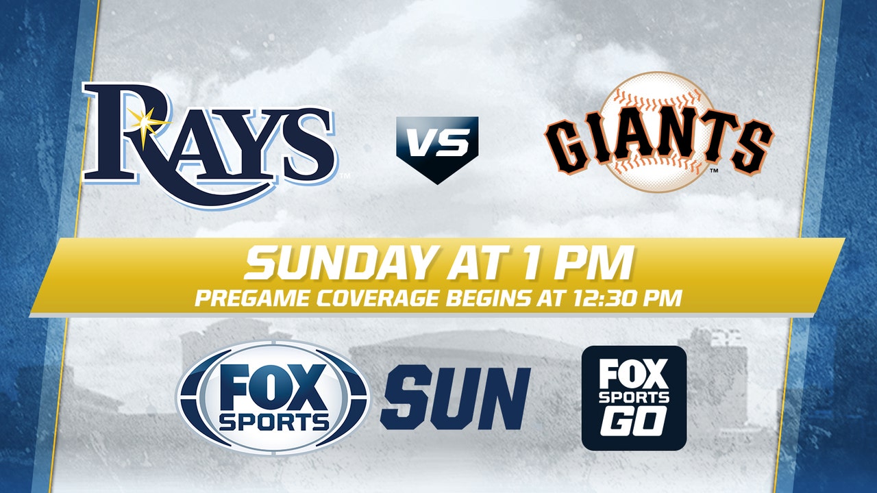 San Francisco Giants at Tampa Bay Rays game preview